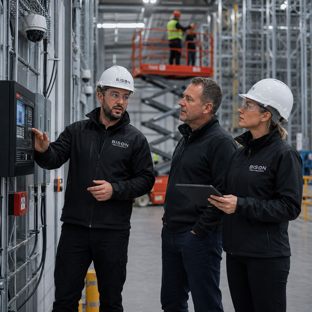 Showing Business Client Security System