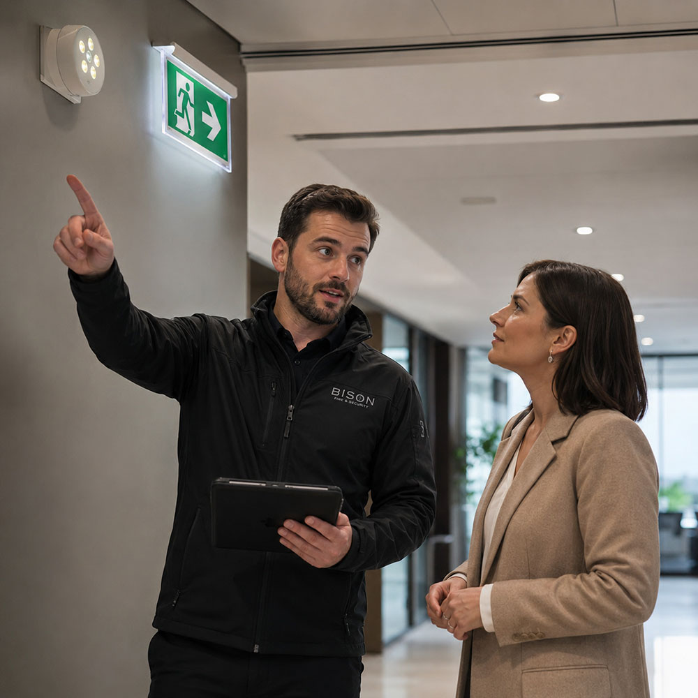 Showing Client Emergency Lighting System